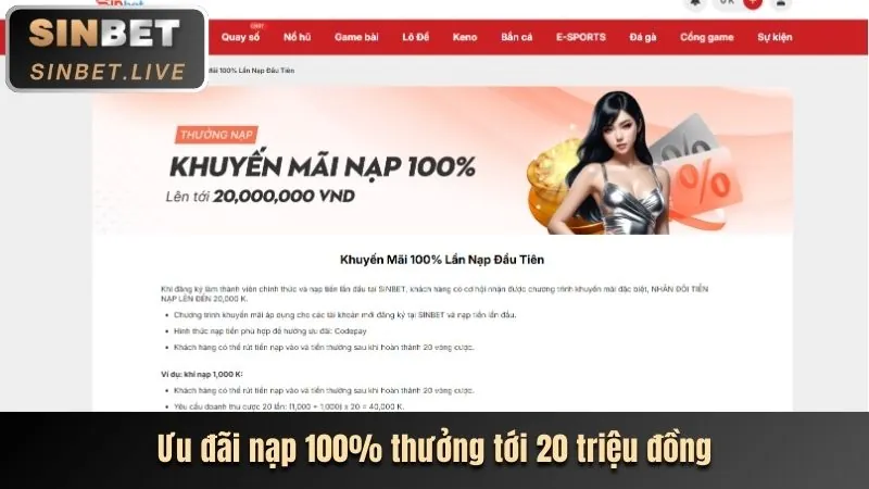 Màn hình hiển thị đa dạng các môn thể thao tại MV888
